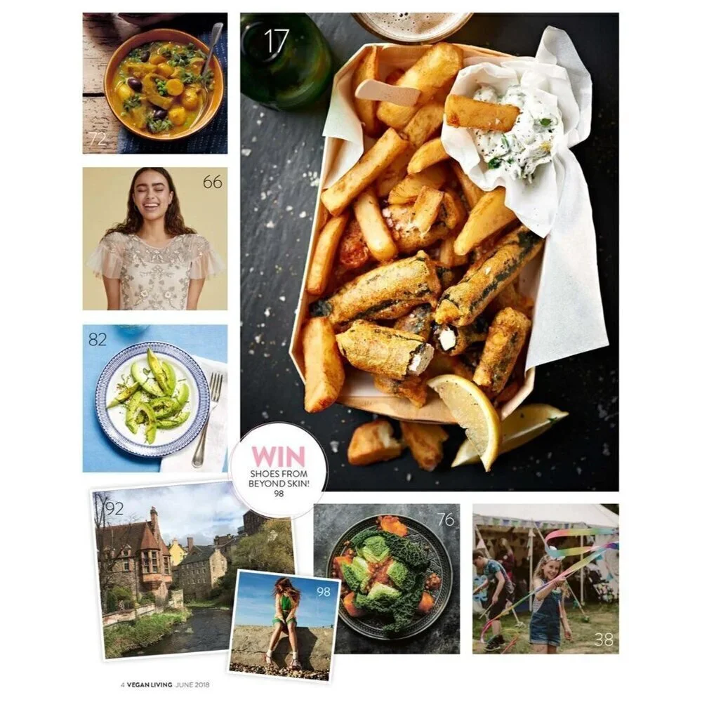 Vegan Living UK magazine June 2018 Back Issue 19